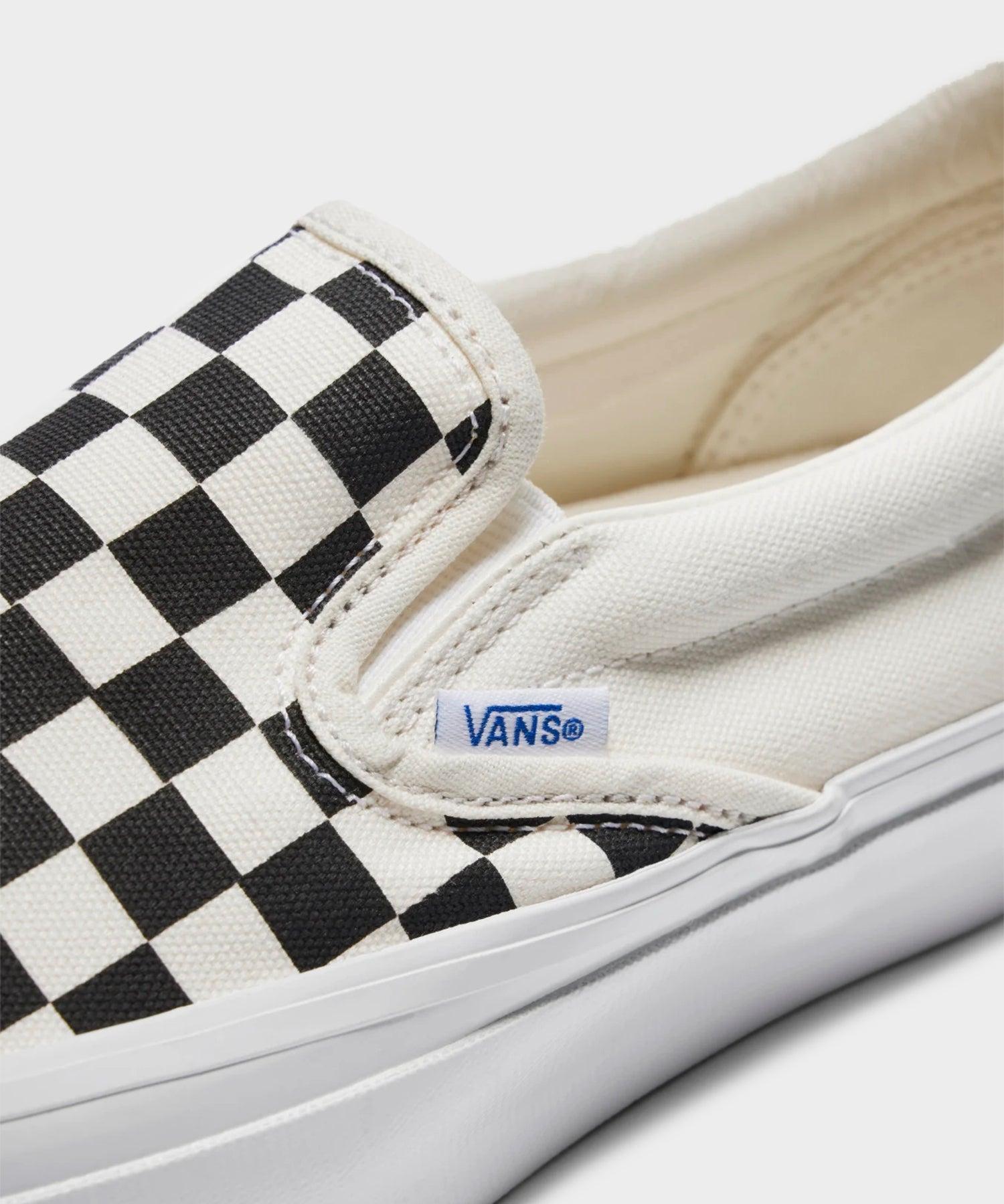 Vans Slip On Re-Issue 98 Black Check Product Image