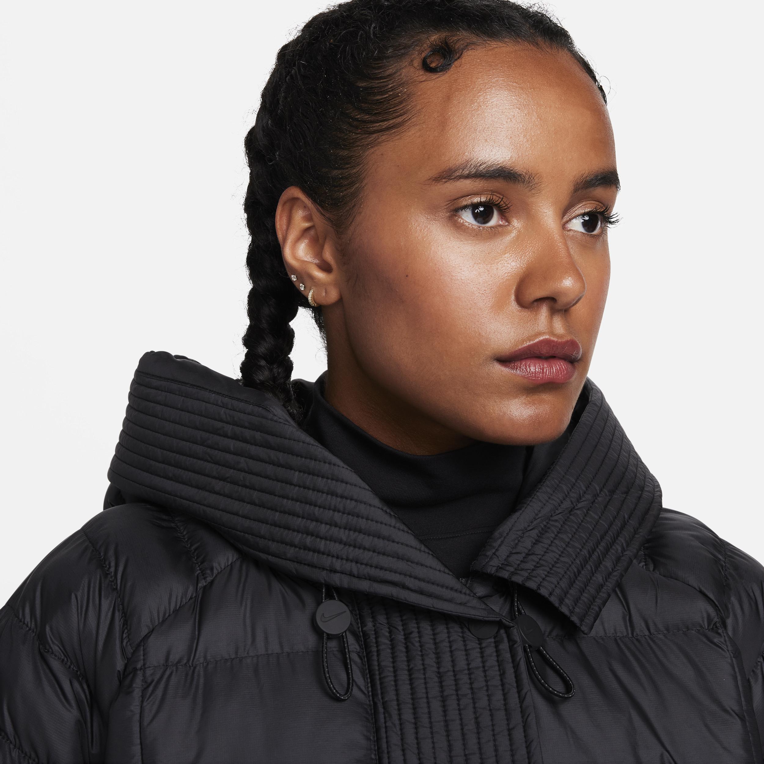 Nike Sportswear Swoosh Puffer PrimaLoft® Women's Therma-FIT Oversized Hooded Jacket Product Image