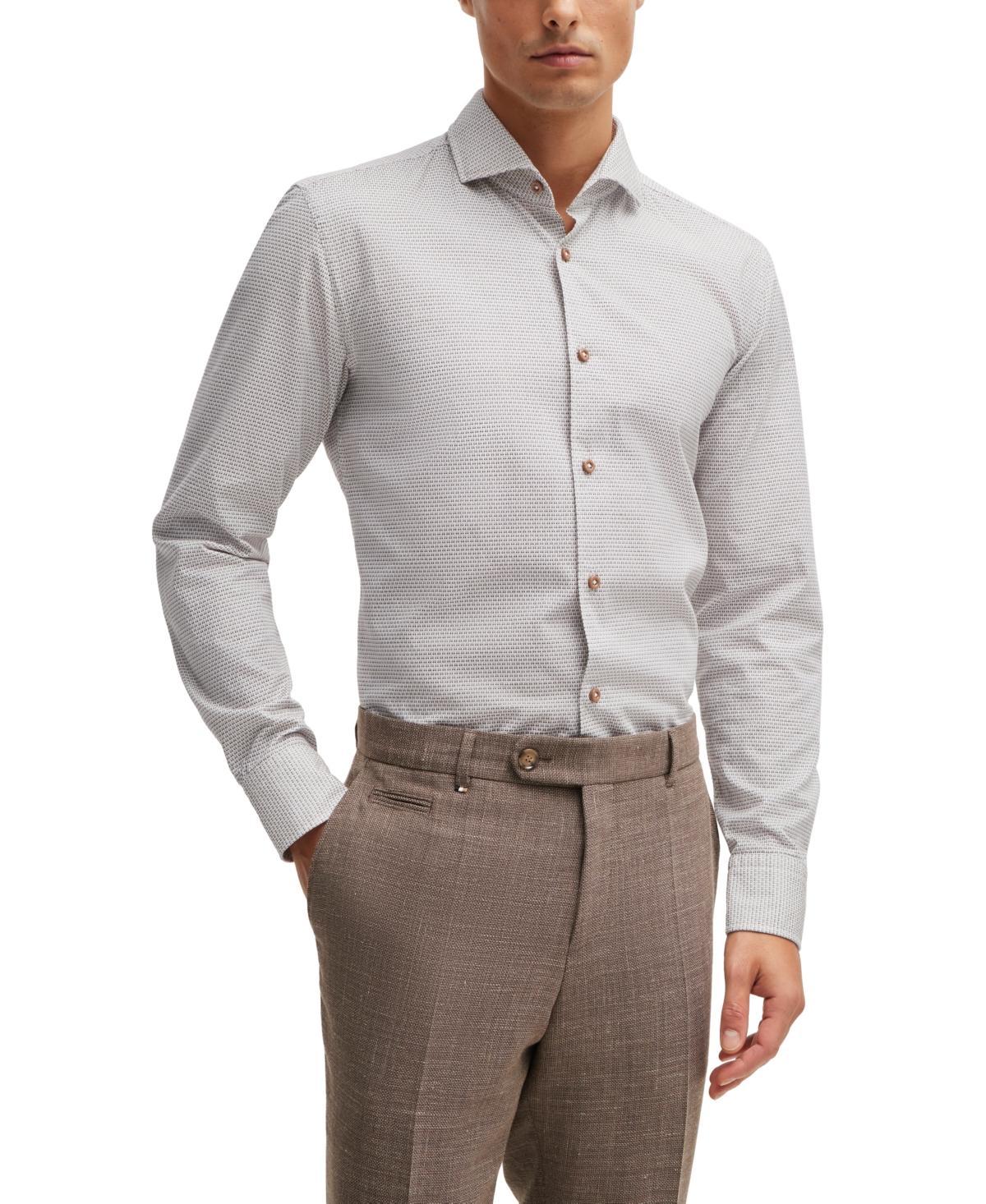 Boss by Hugo Boss Mens Casual-Fit Spread Collar Dress Shirt Product Image