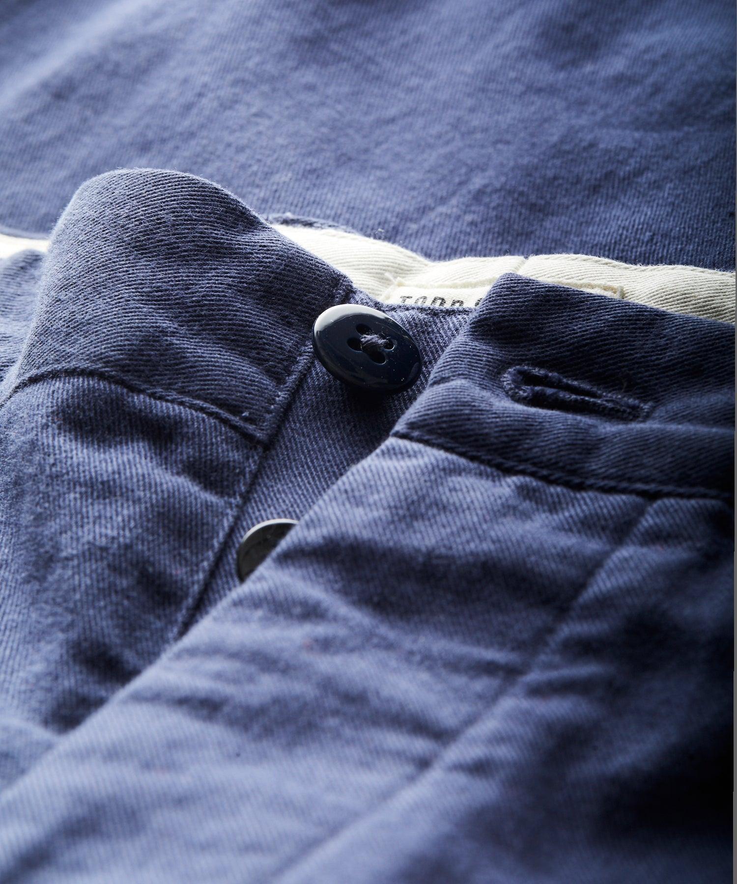 Japanese Selvedge Chino Pant in Navy Product Image