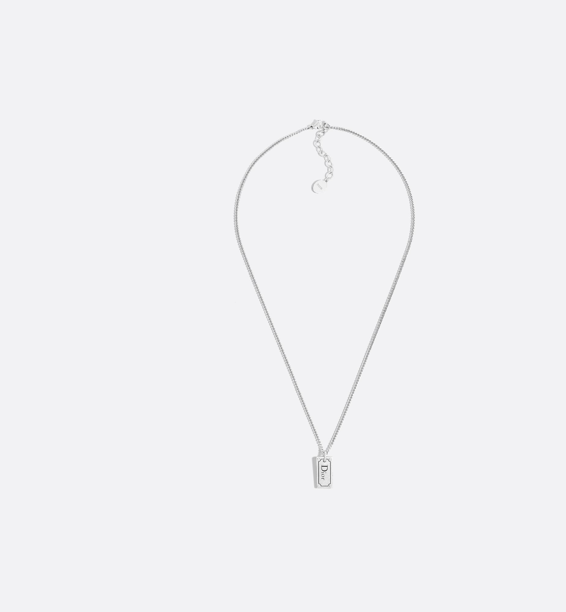 Dior Plate Pendant Necklace Product Image