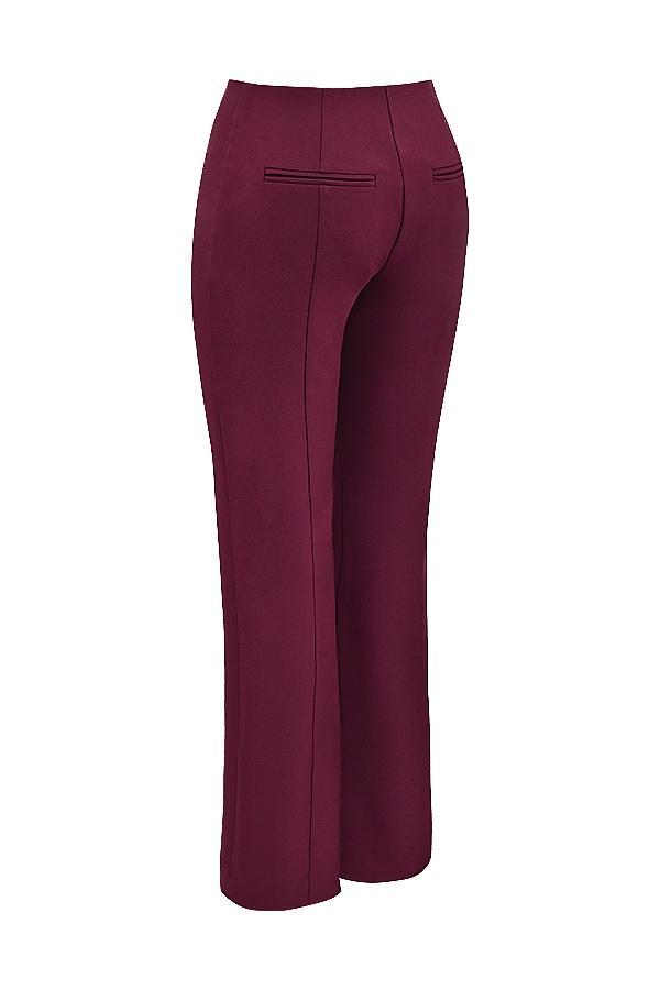 Lillie Wine Trousers Product Image