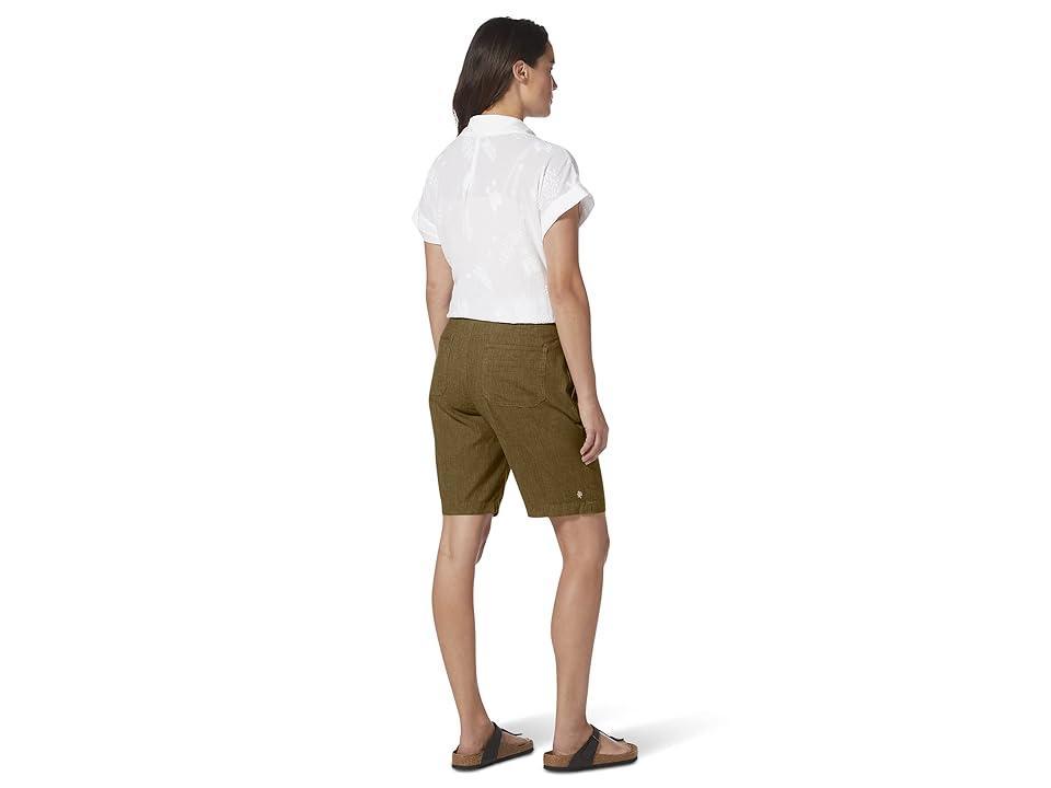 Royal Robbins Hempline Tie Bermuda (Asphalt) Women's Shorts Product Image