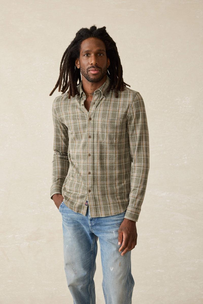 Coastline Knit Shirt - Pleasant Hill Plaid Product Image