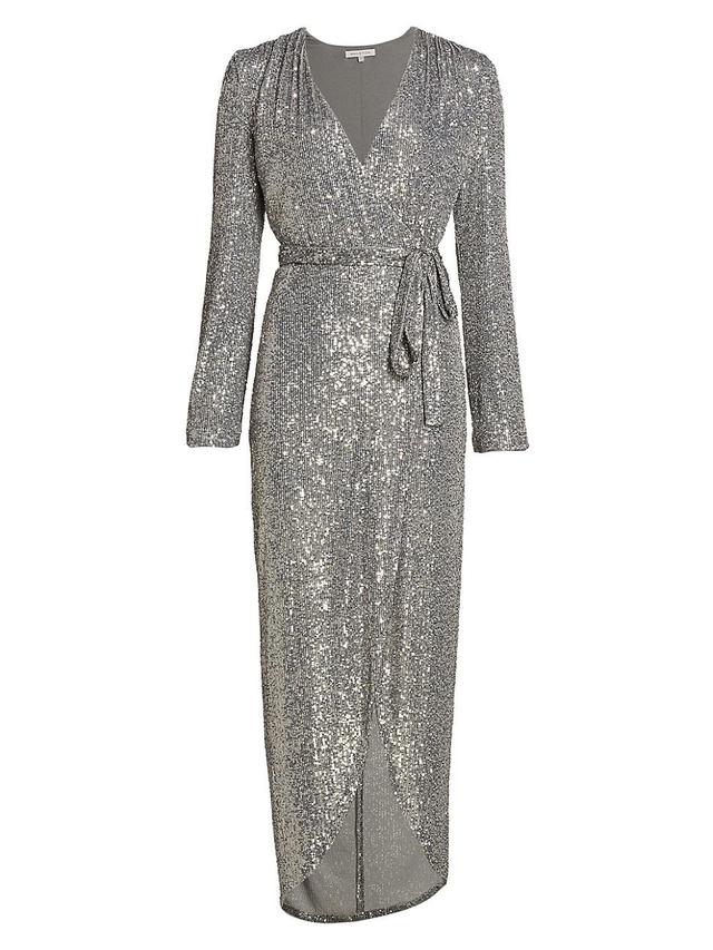 Womens Falan Sequined Cocktail Dress Product Image