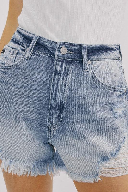 Daisy Mae Denim Shorts (3 1/2” inseam) Product Image