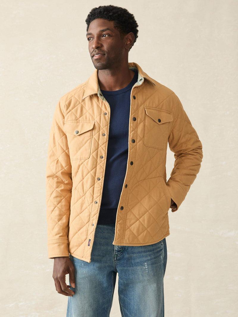 Doug Good Feather Reversible Bondi Jacket - Dried Palm Eldorado Springs product image