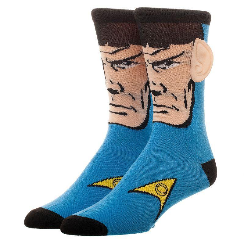 Mens Star Trek Spock Crew Socks Product Image