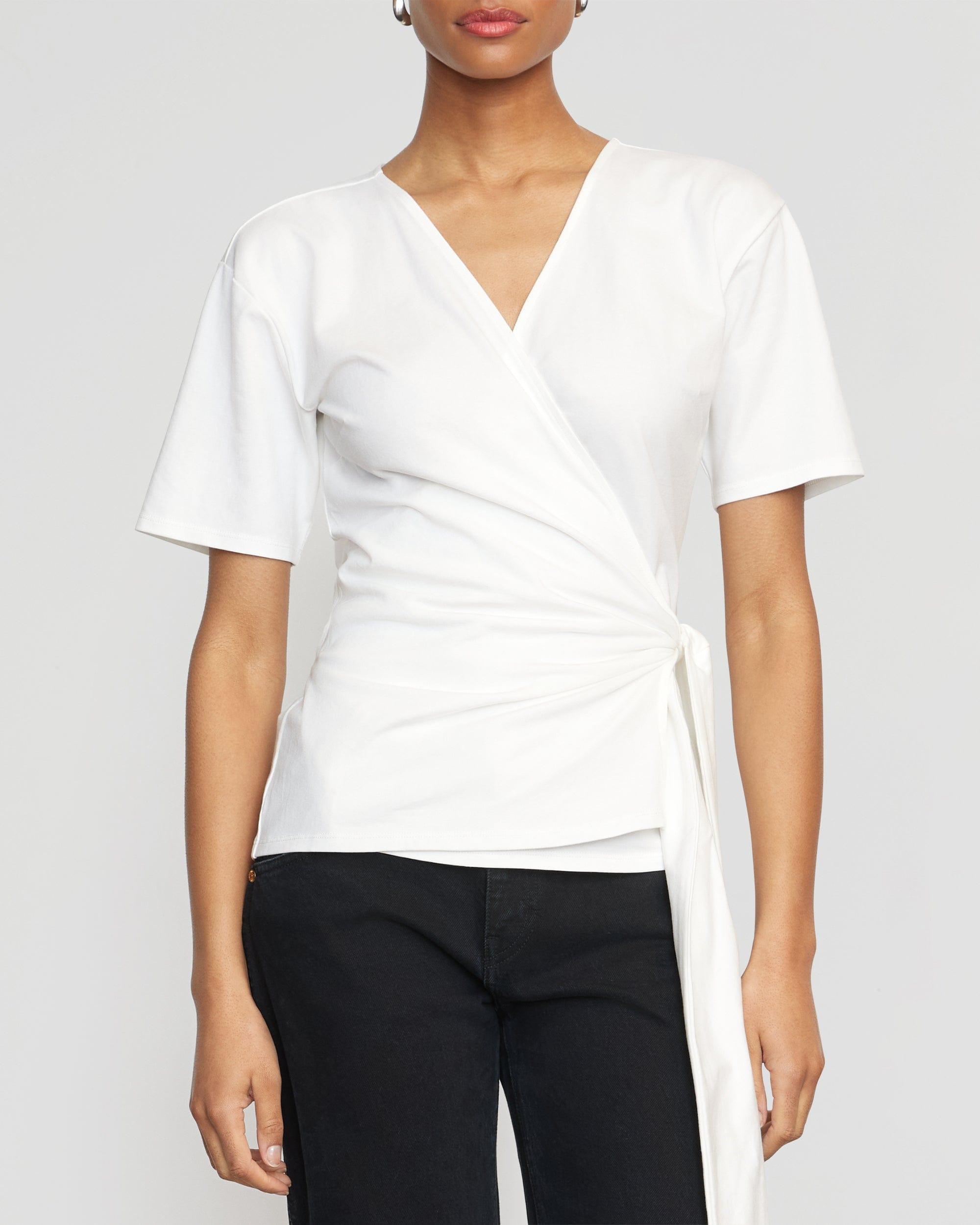 Sena Organic Cotton Wrap Tee Product Image