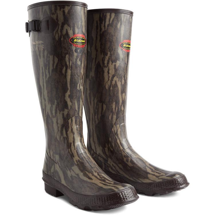 SALE Lacrosse® Men's Grange 18" NWTF Mossy Oak Original Bottomland Rubber Boots Product Image