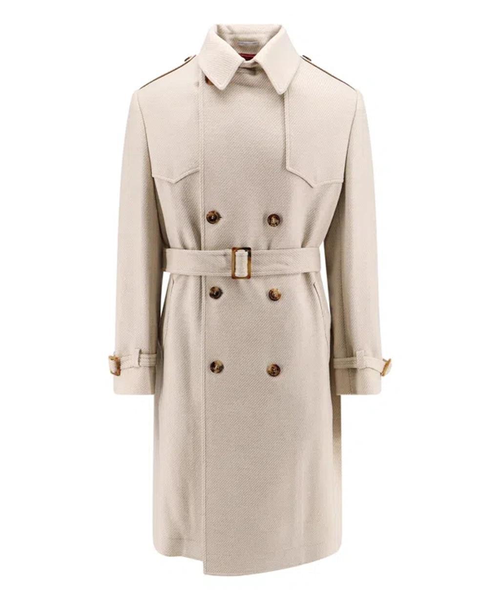 Coat In Beige Product Image