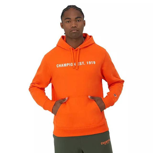 Mens Champion Est. 1919 Powerblend Graphic Hoodie Product Image