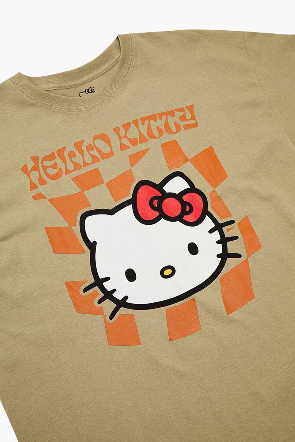 Checkered Hello Kitty Graphic Tee | Forever 21 Product Image