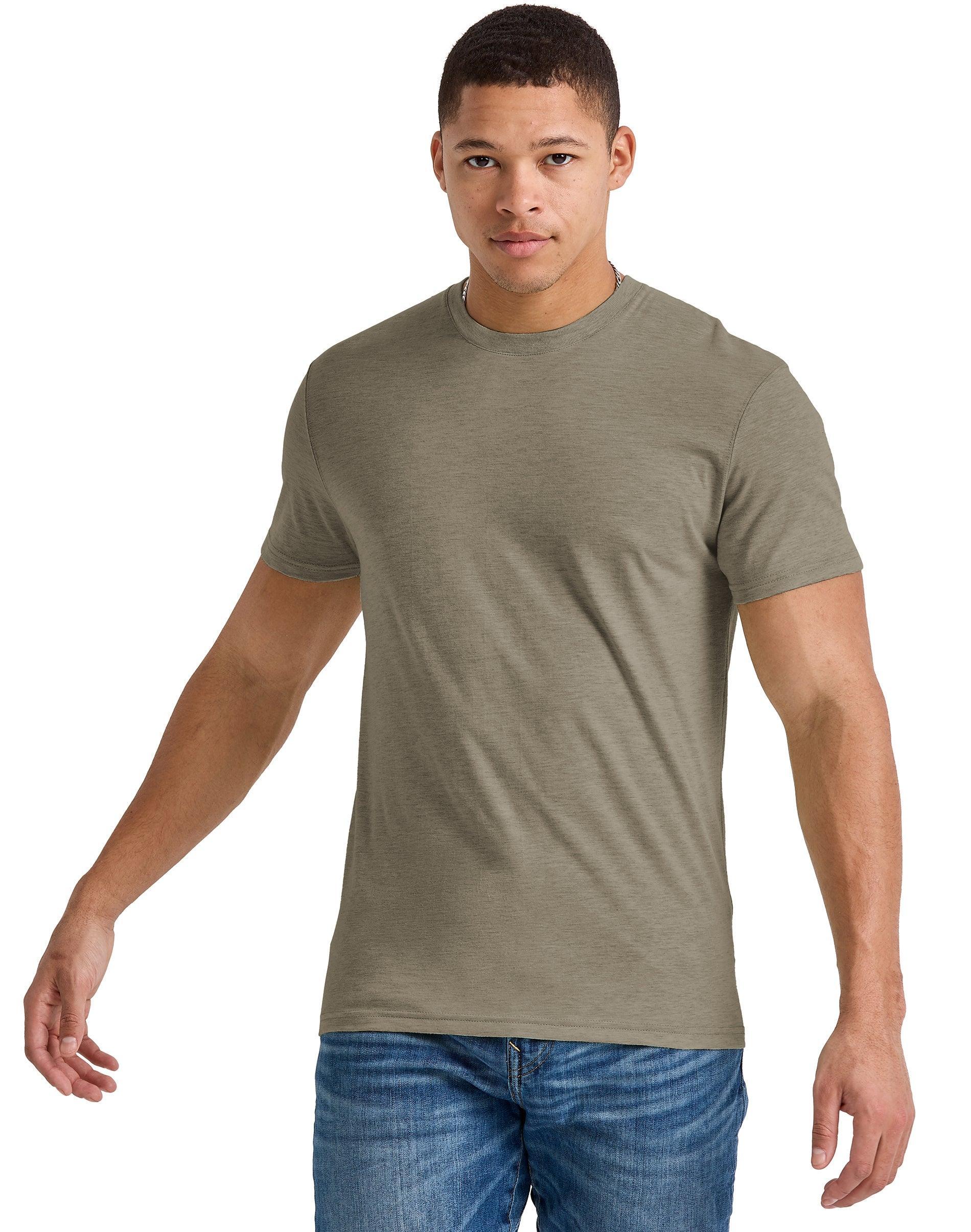 Mens Hanes Originals Cotton Short Sleeve T-shirt Product Image