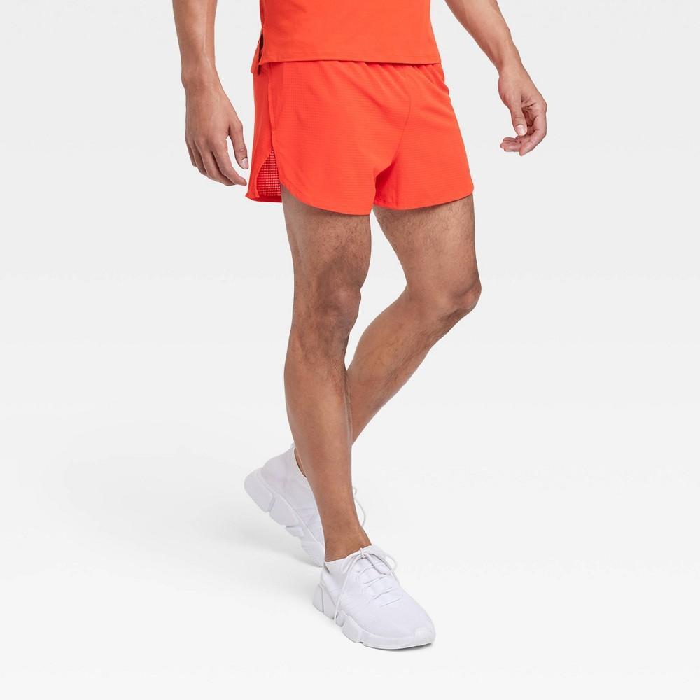 Mens Lined Run Shorts 3 - All in Motion Red XXL Product Image