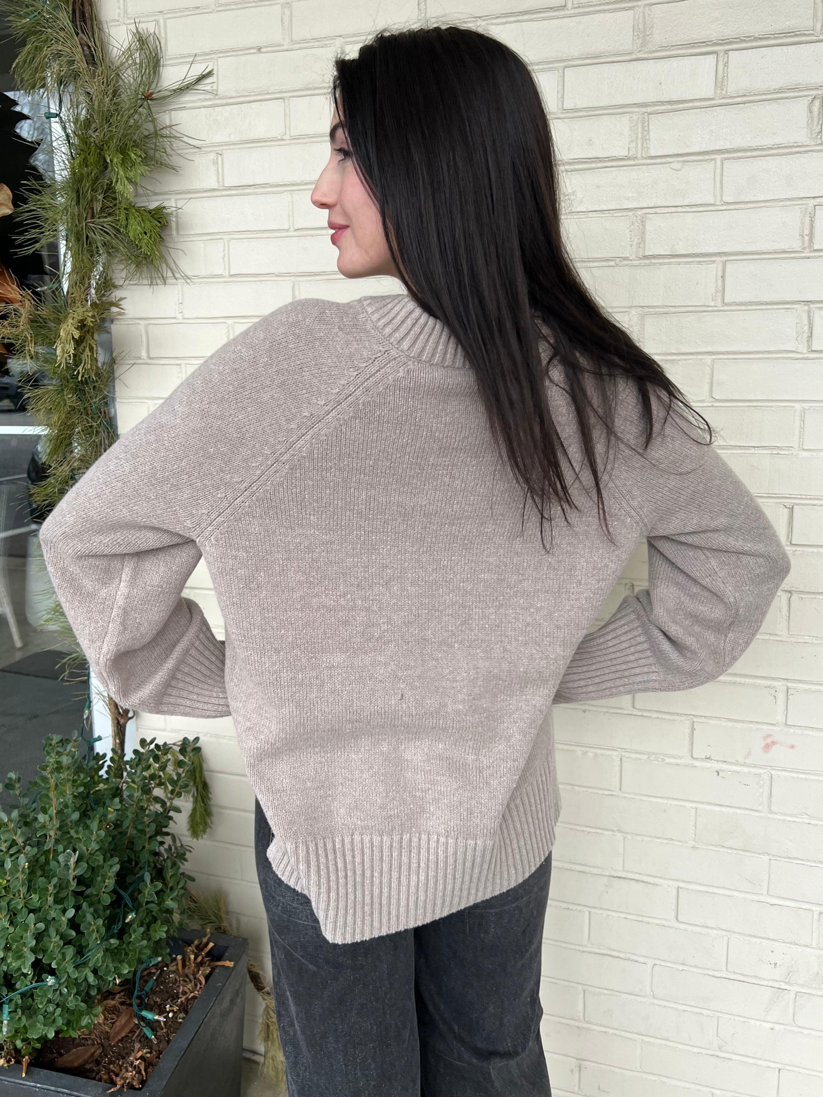 Boulevard V-Neck Sweater Product Image