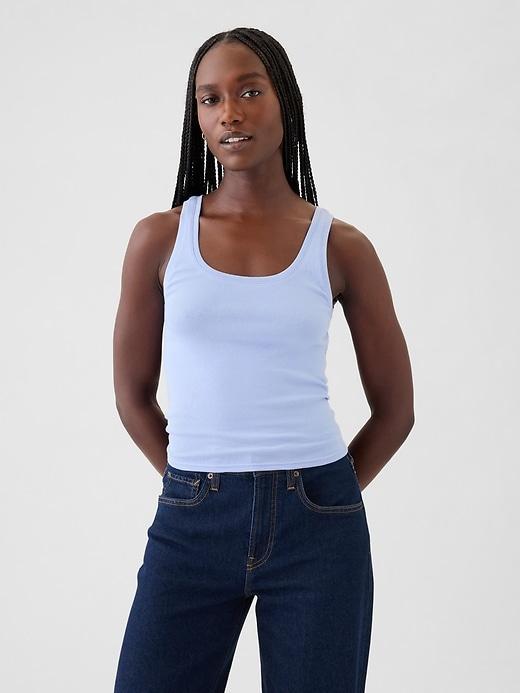 Modern Cropped Tank Top Product Image