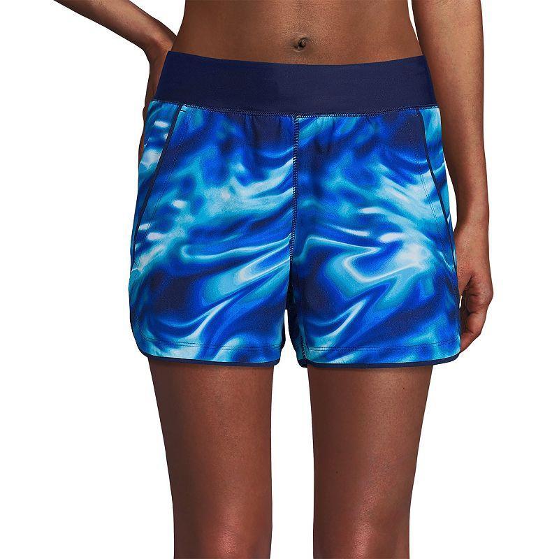 Womens Lands End 3 Quick Dry Swim Shorts With Panty Product Image