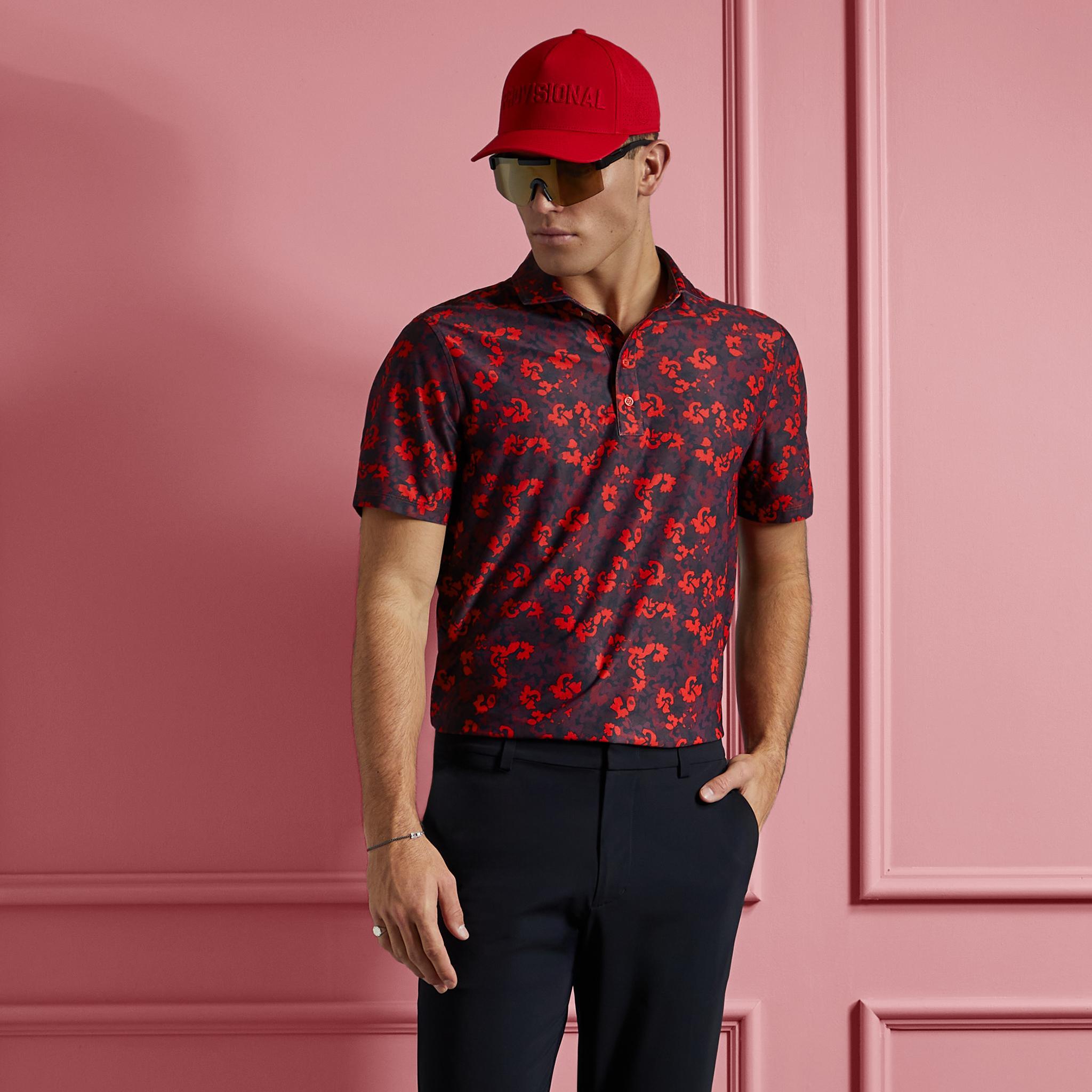 CAMO FLORAL TECH PIQUÉ POLO Product Image