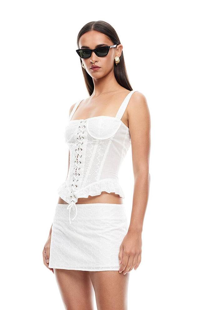 LIONESS Women's Prophecy Tie Up Corset Product Image