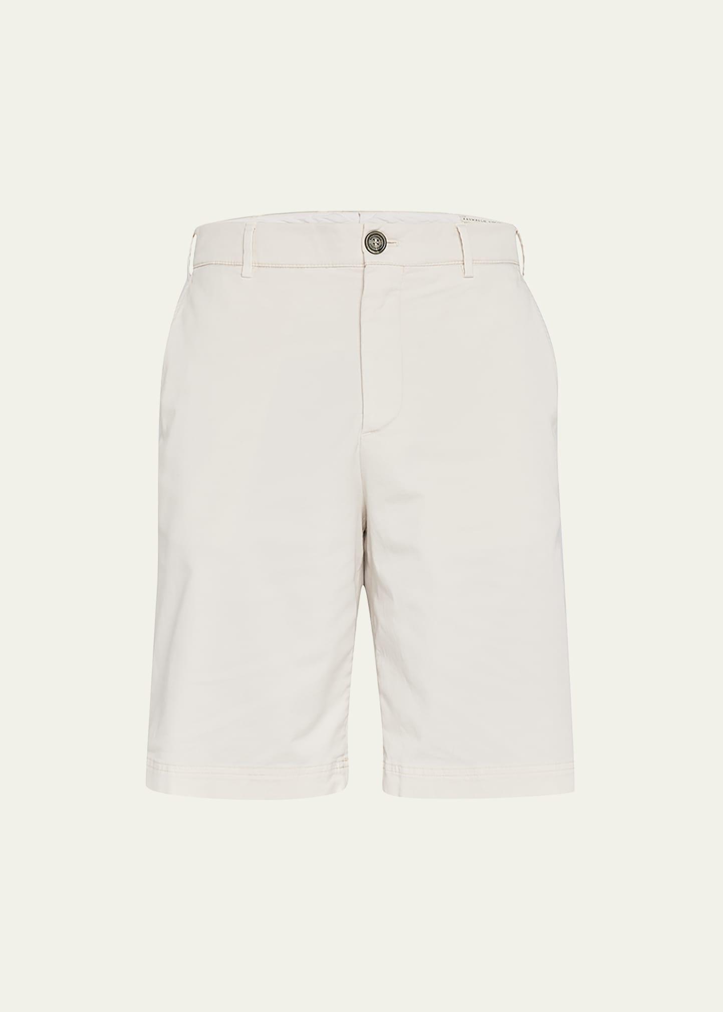 Mens Cotton Bermuda Shorts Product Image