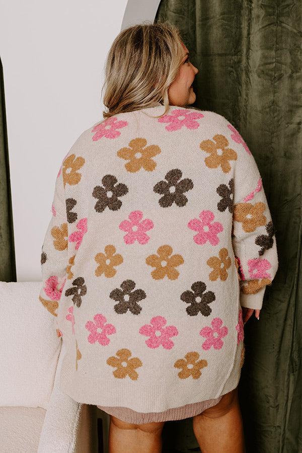 Good Times Floral Cardigan Curves Product Image