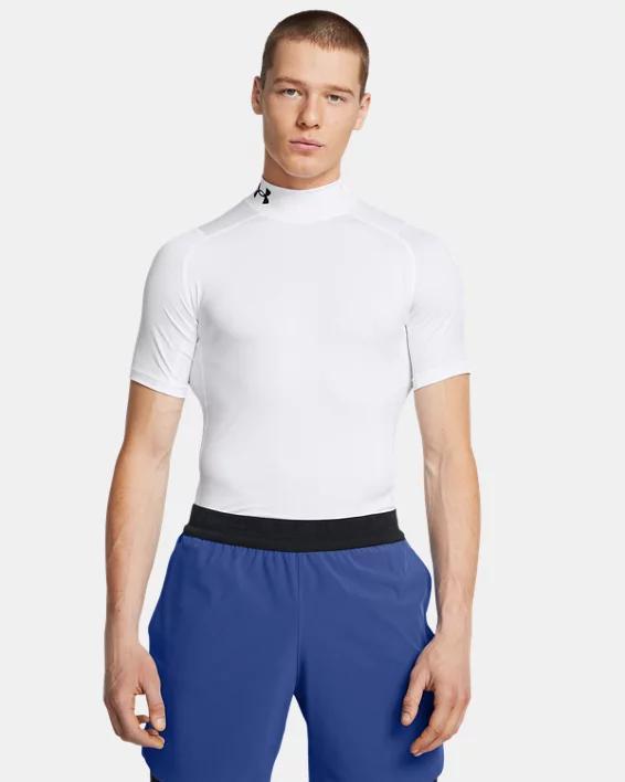 Men's HeatGear® Compression Mock Short Sleeve Product Image