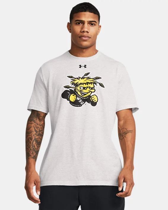 Men's UA Performance Cotton Collegiate T-Shirt Product Image