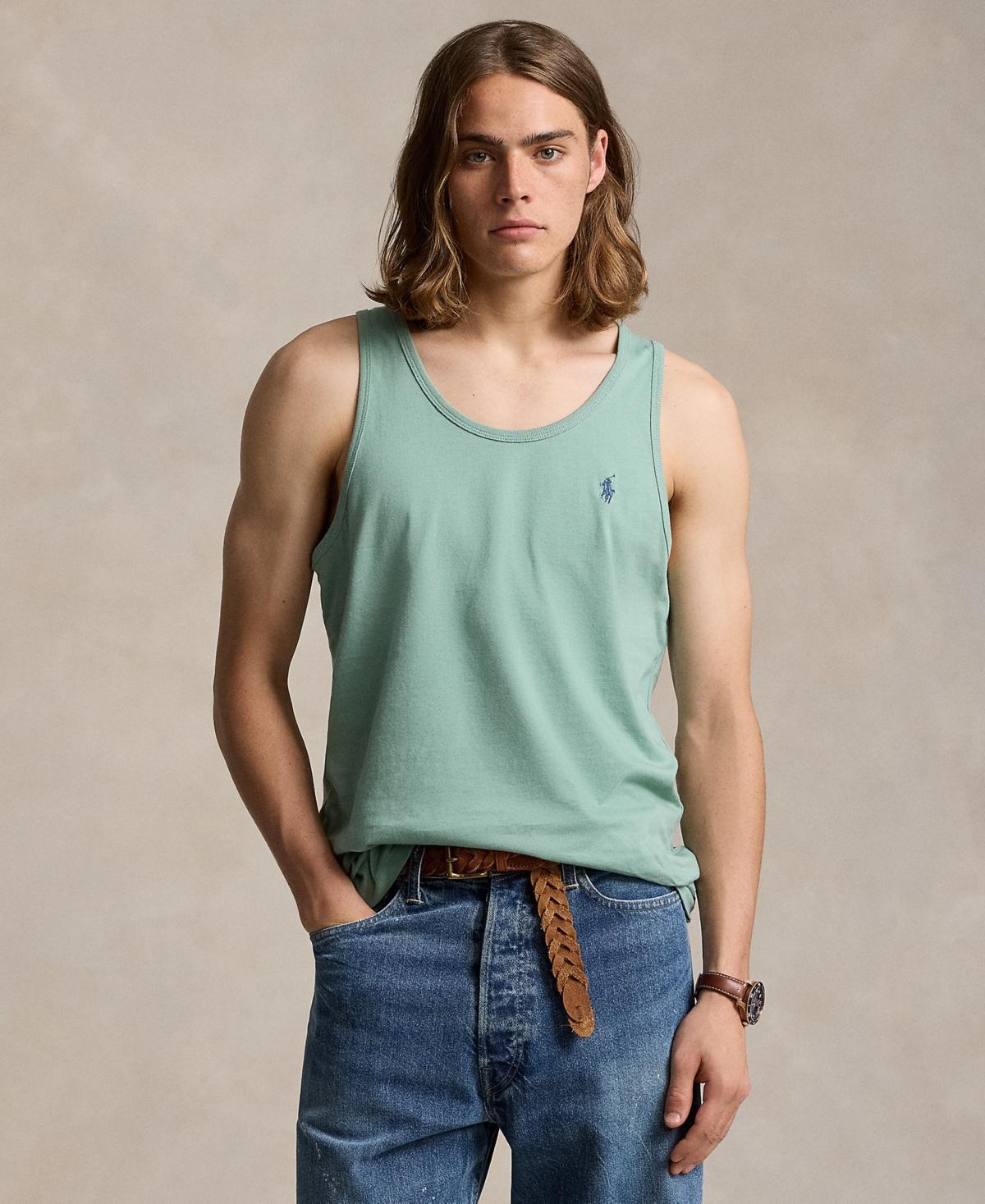 Men's Washed Jersey Tank Top Product Image