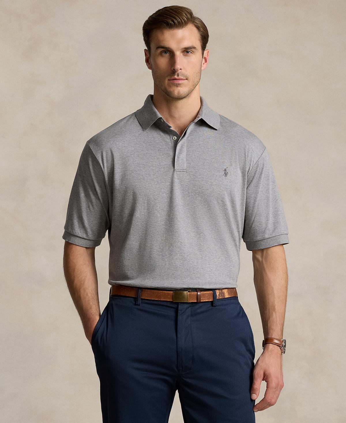 Polo Ralph Lauren Mens Big & Tall Soft Cotton Polo Shirt Product Image