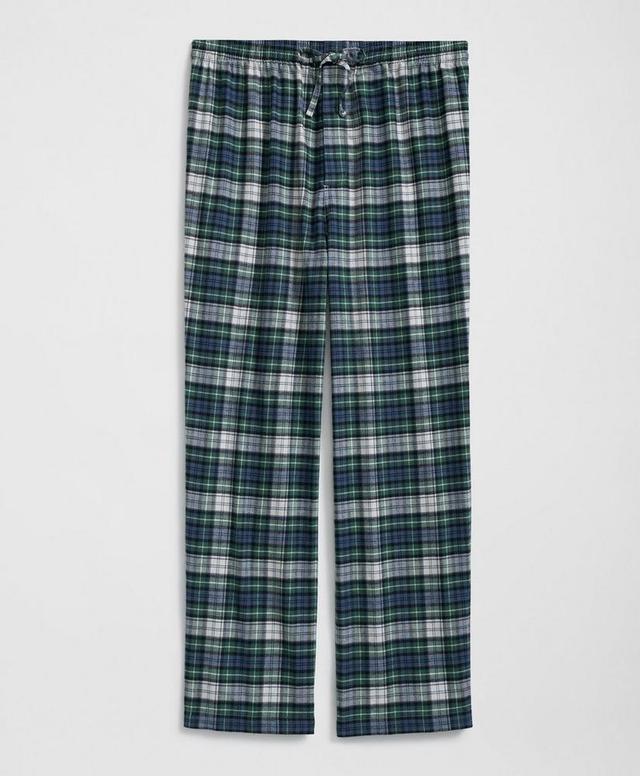 Cotton Flannel Tartan Lounge Pants Product Image