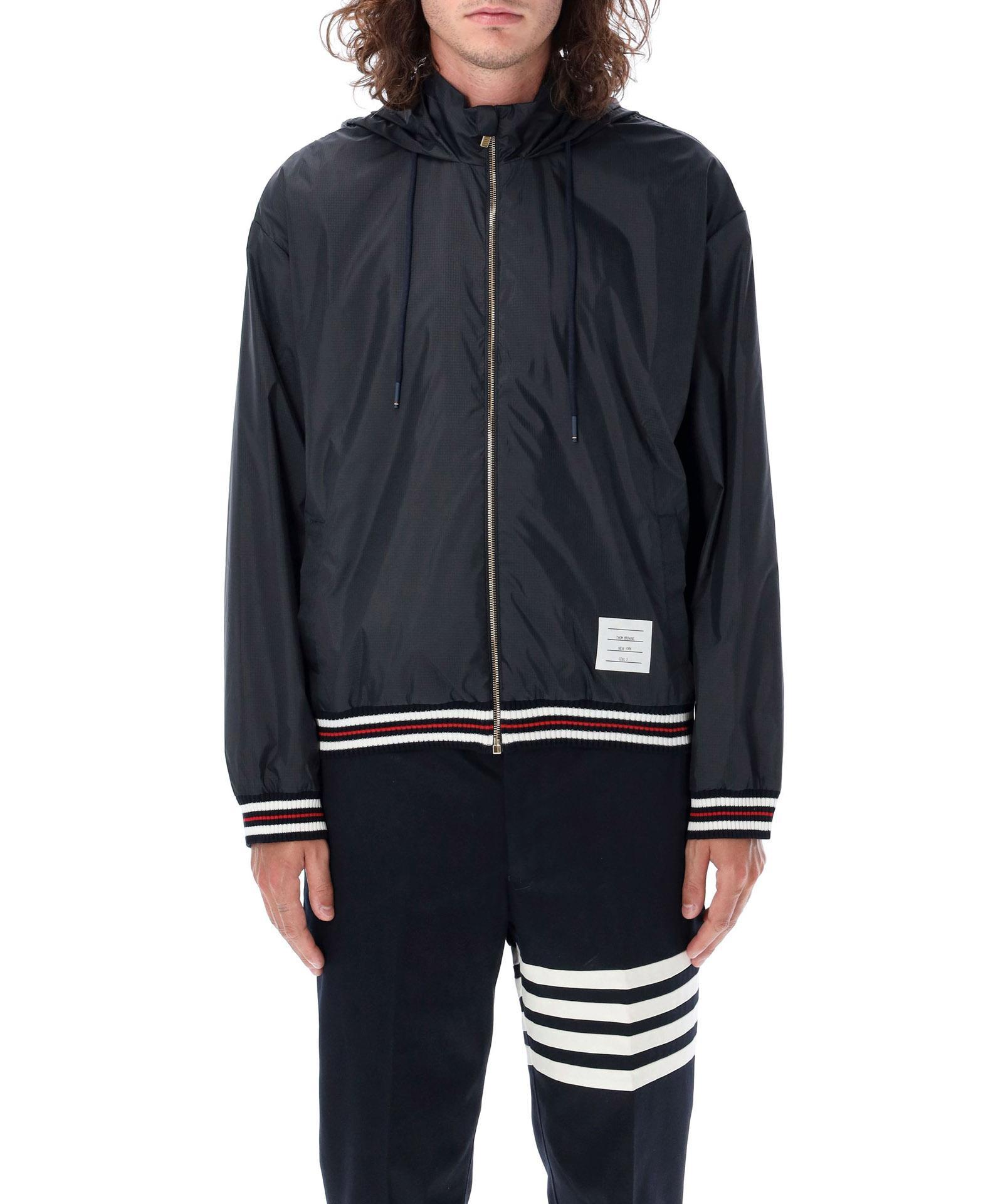 THOM BROWNE Jacket In Black Product Image