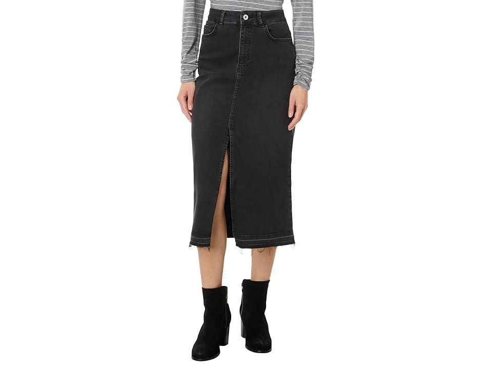 Elliott Lauren Washed Denim Women's Skirt Product Image