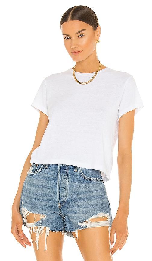 Womens Boxy Cropped T-Shirt Product Image