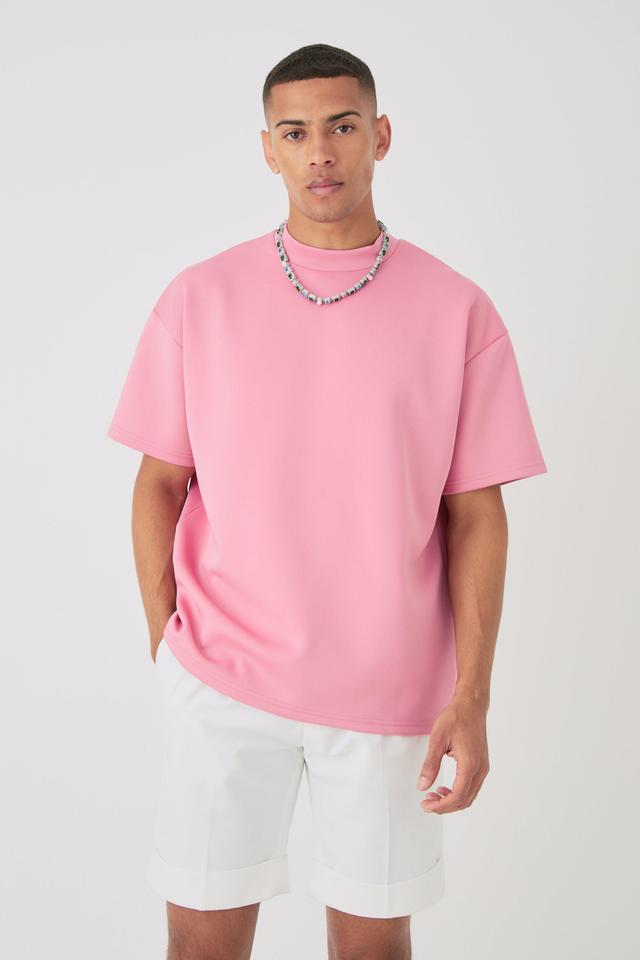 Oversized Scuba T-shirt | boohooMAN USA Product Image