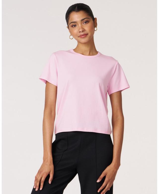 Rebody Active Womens Rebody Essentials Crop Tee For Women Product Image