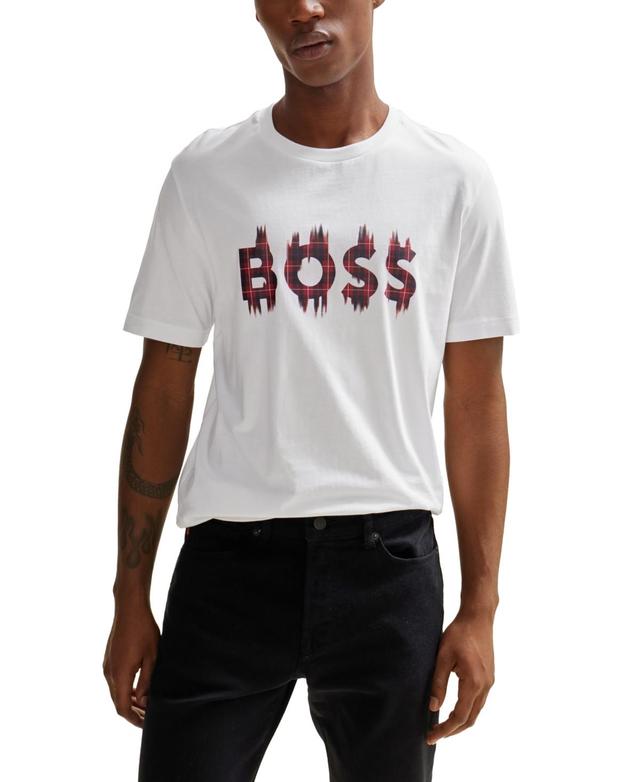 Boss by Hugo Boss Mens Artwork Regular-Fit T-shirt Product Image