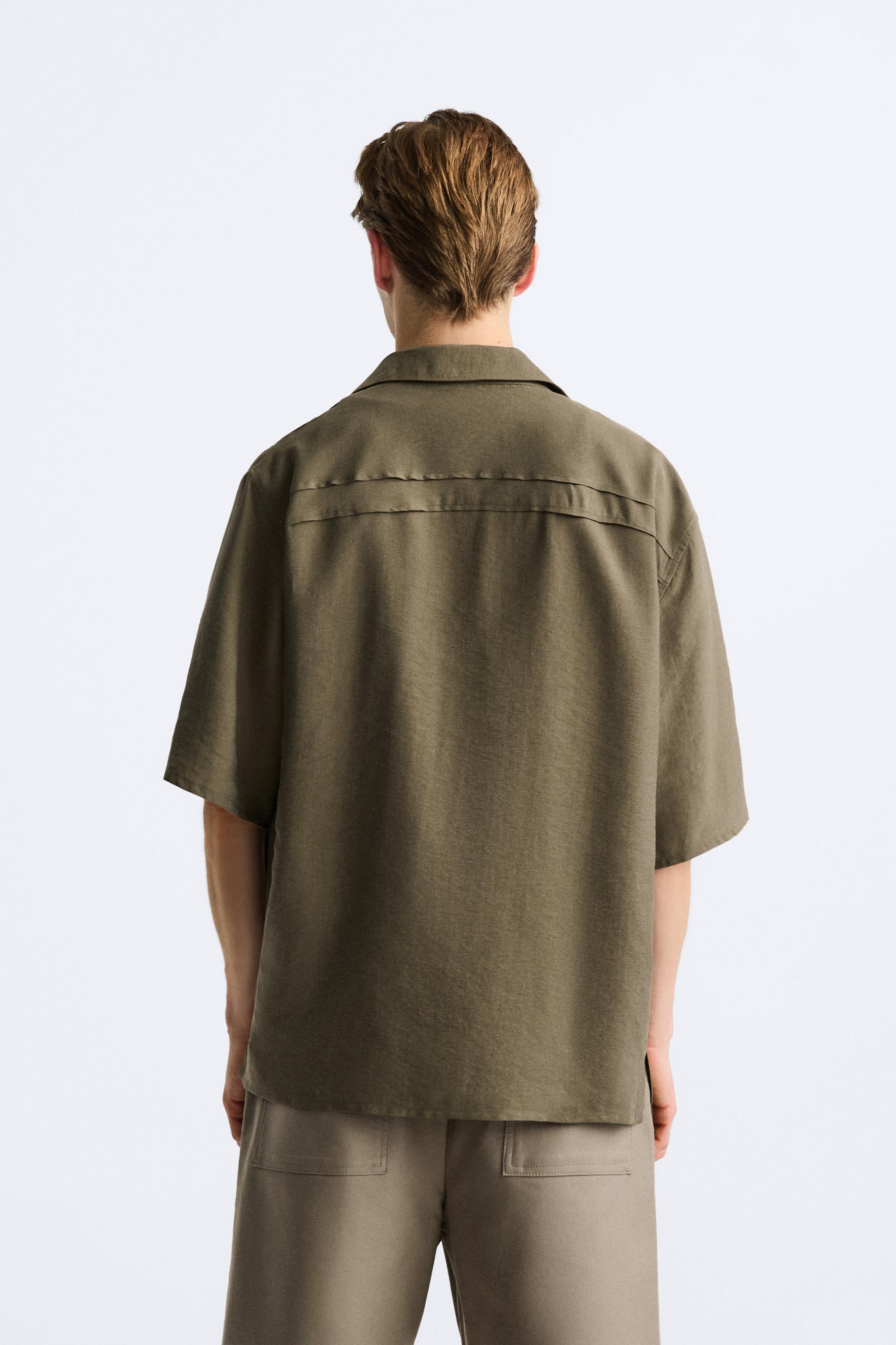 LYOCELL - LINEN BLEND SHIRT Product Image