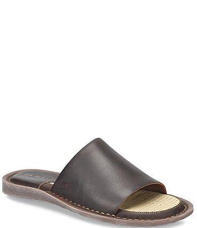 Born Mens Leeward Leather Slide Sandals Product Image