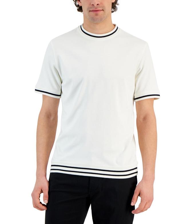 Alfani Mens Tipped T-Shirt, Created for Macys Product Image