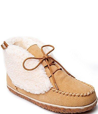 Womens Minnetonka Torrey Bootie - Cinnamon Berber Product Image