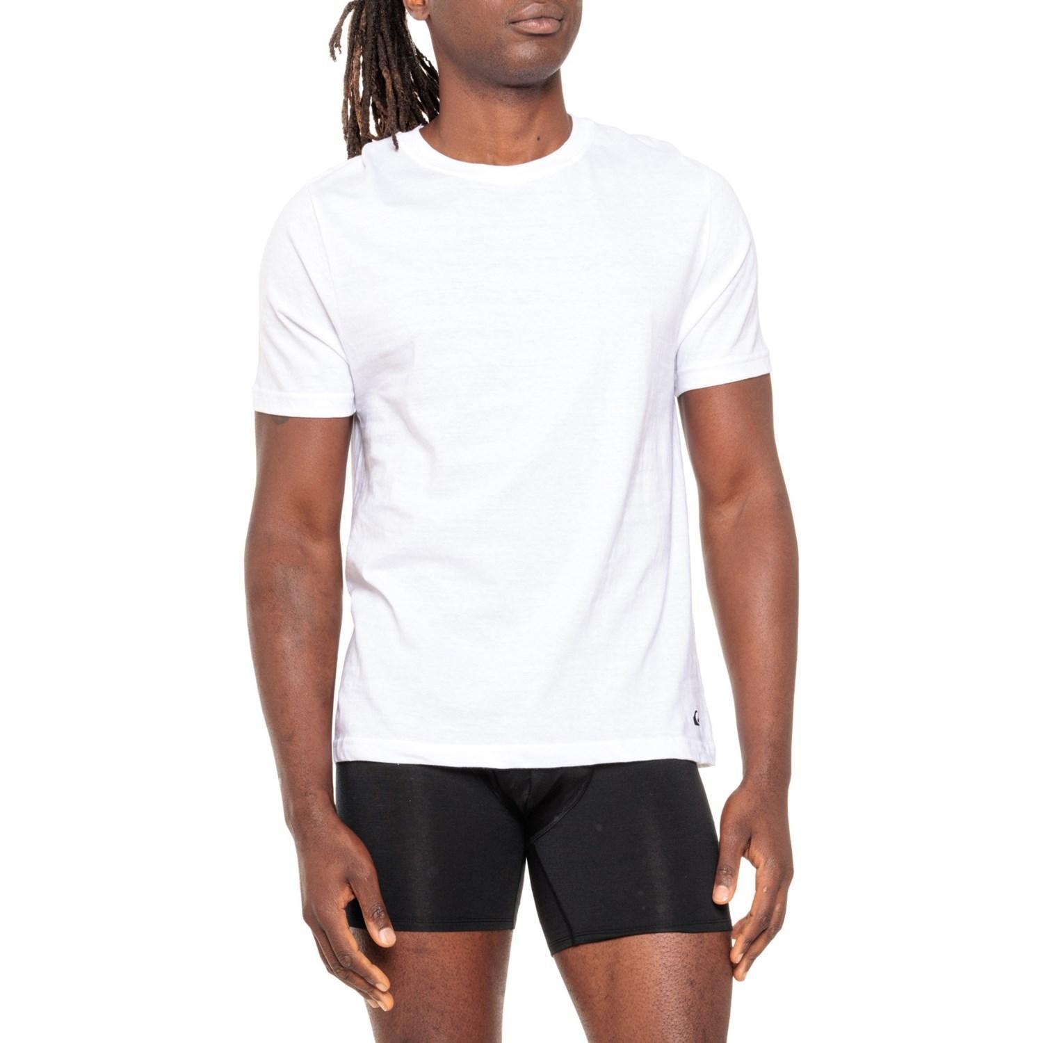 QUICKSILVER Cotton Undershirts - 3-Pack, Short Sleeve Product Image