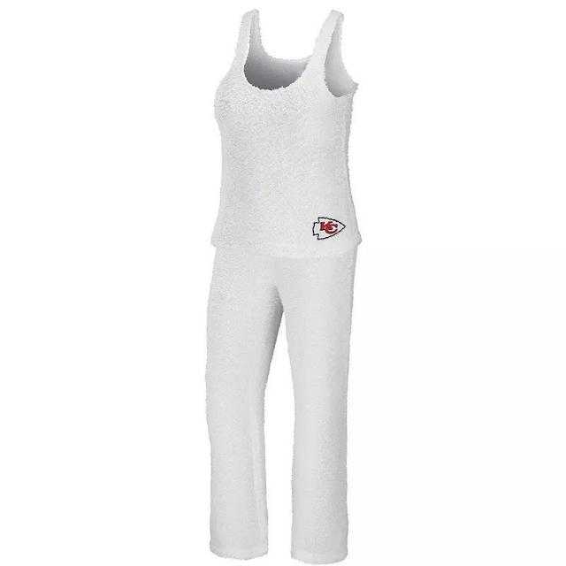 Womens WEAR by Erin Andrews Cream San Francisco 49ers Cozy Scoop Neck Tank Top & Pants Sleep Set Product Image