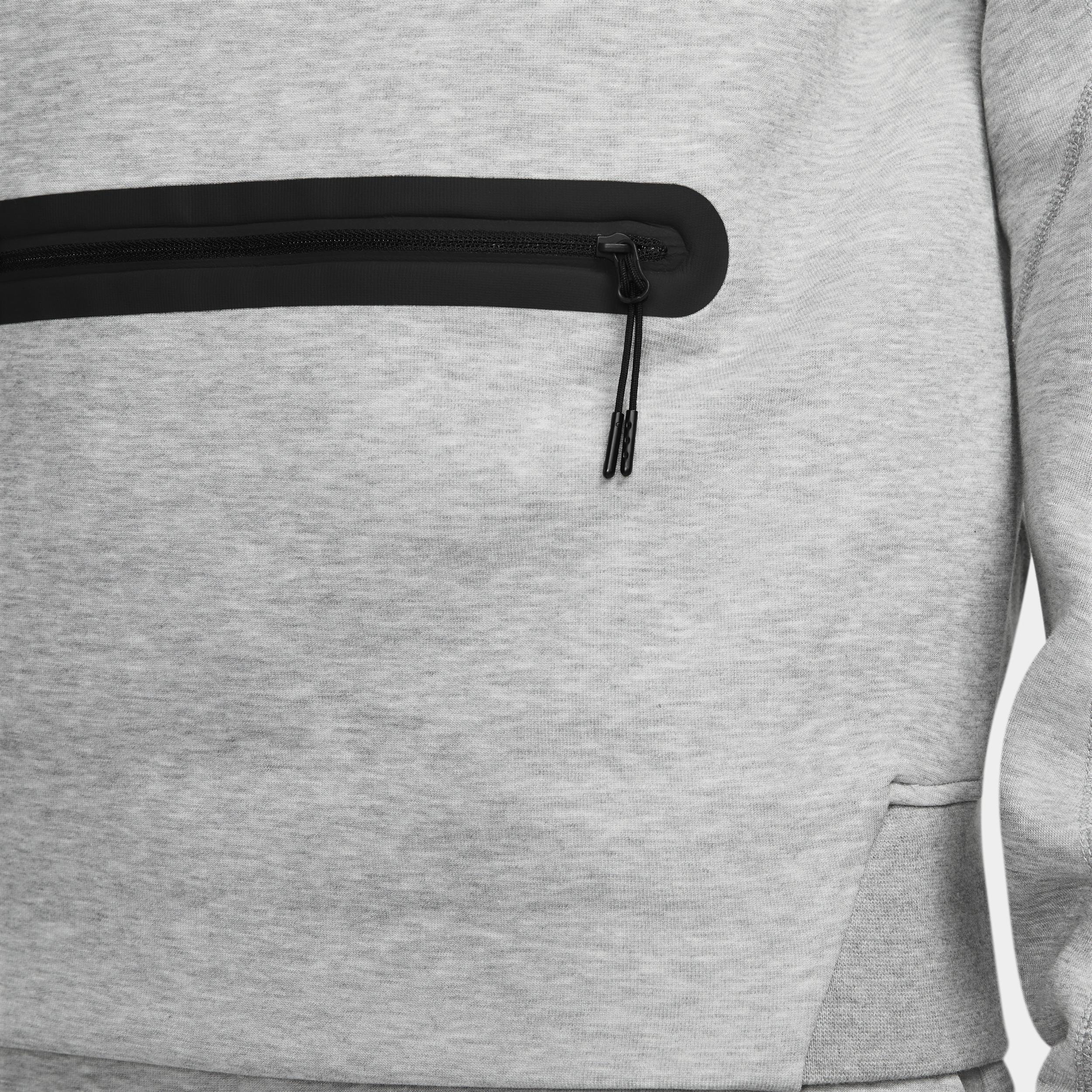 NIKE Gray Half-zip Sweatshirt Product Image