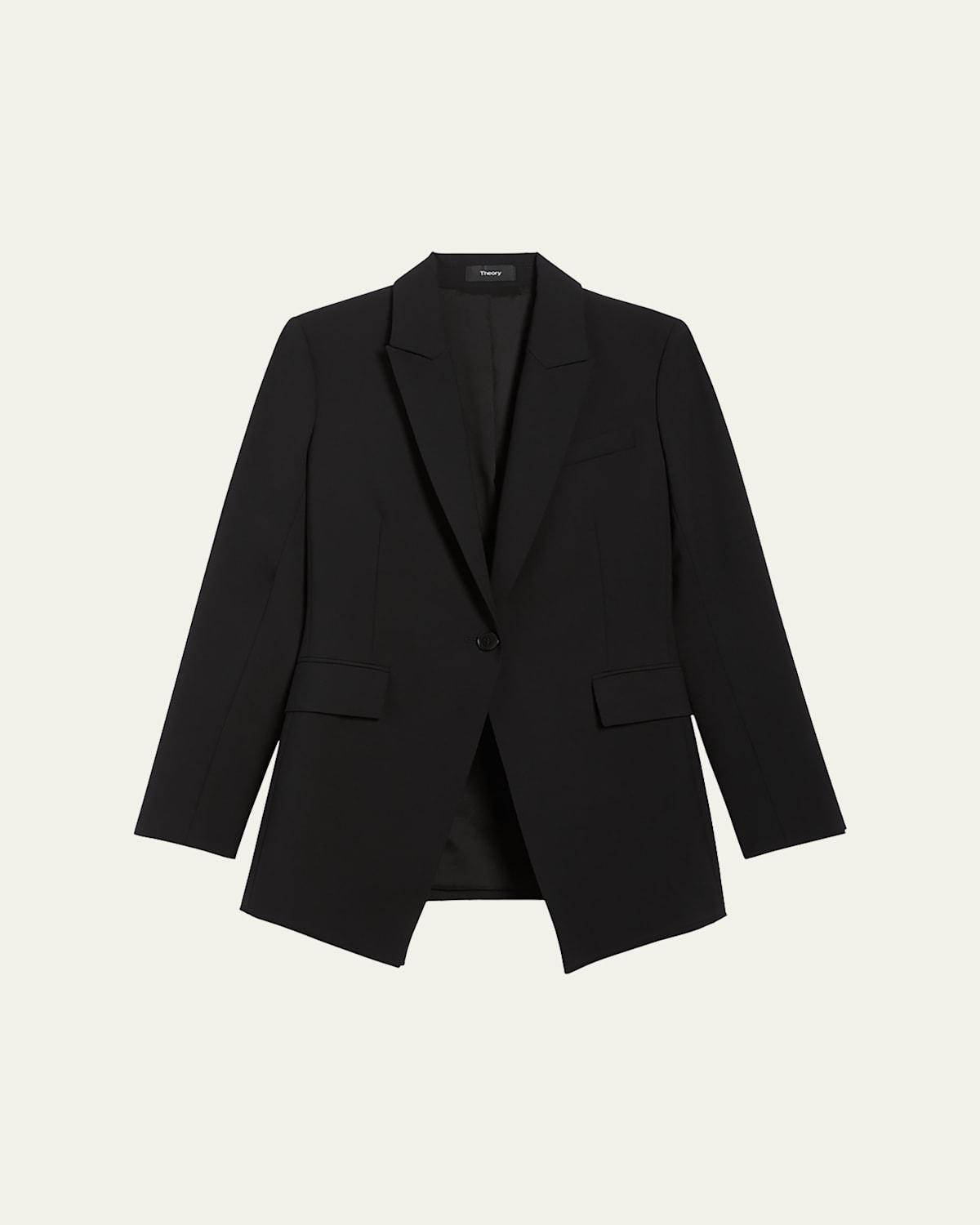 Theory Etiennette B Good Wool Suit Jacket Product Image