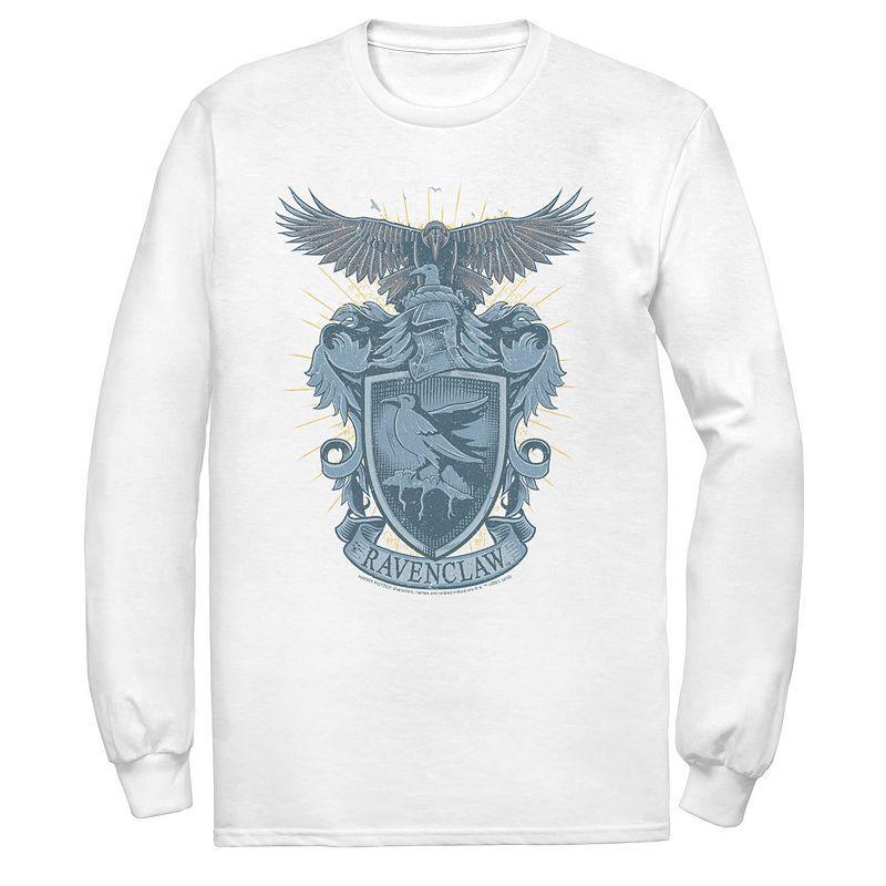 Mens Harry Potter Ravenclaw Detailed House Crest Long Sleeve Tee Product Image