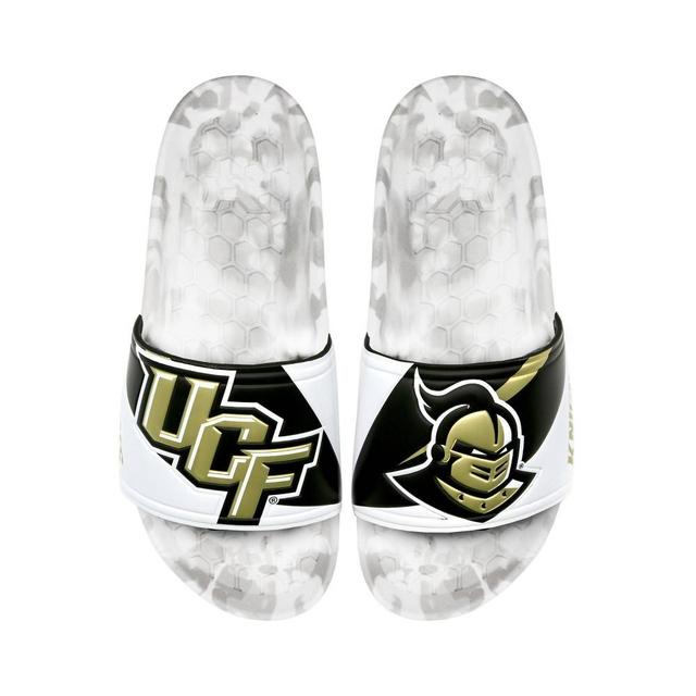 NCAA UCF Golden Knights Slydr Pro White Sandals - White M9/W11 Product Image