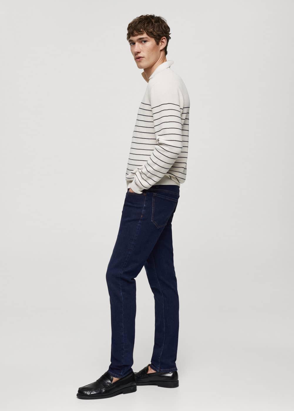 MANGO MAN - Jan slim-fit jeans open blueMen Product Image