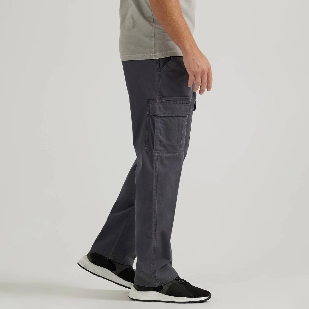 Wrangler Men's ATG Relaxed Cargo Pants - Anthracite 34x30 Product Image