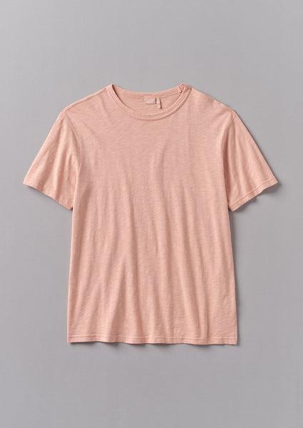 Theo Organic Cotton Short Sleeve Tee | Nectar Pink product image